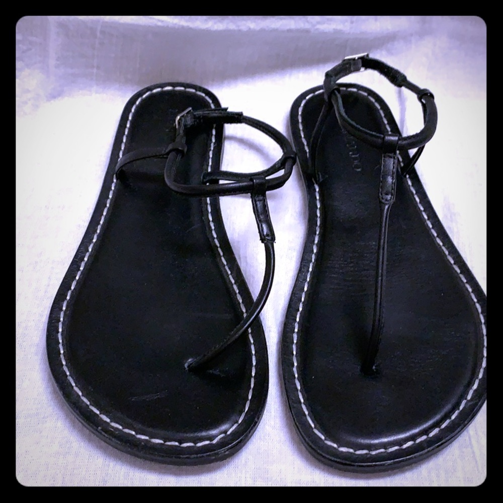 Bernardo black Lilly sandals